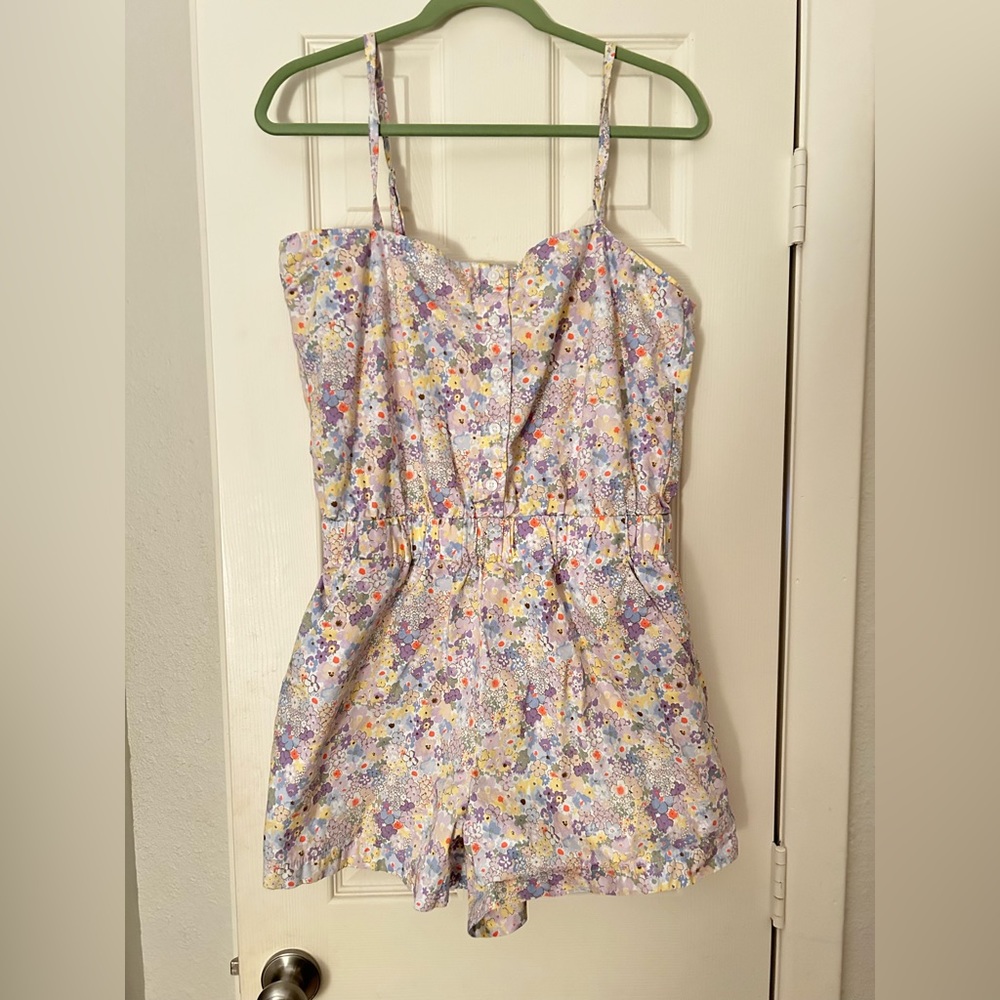 Levis floral romper